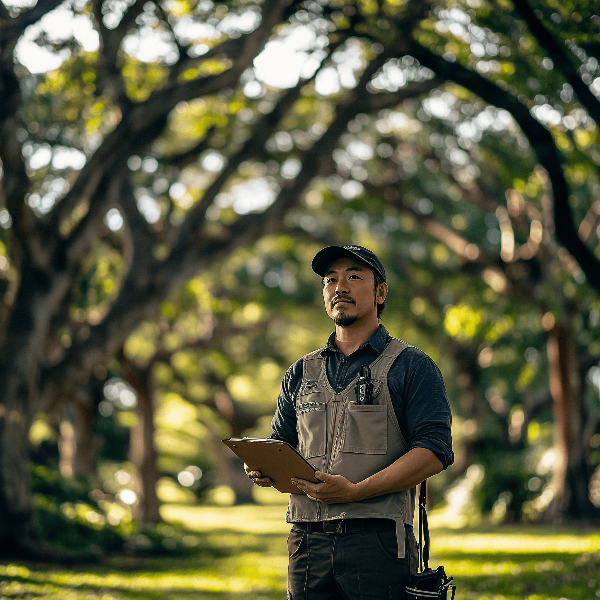 Professional tree care expert